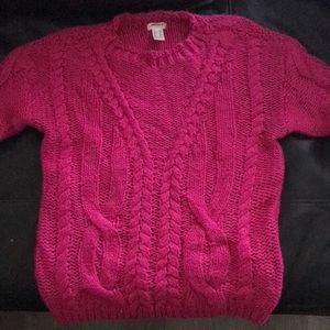 Pink Girls Sweater